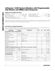 MAX1364MEUB+T 数据规格书 2