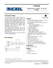 SY89230UMGTR datasheet.datasheet_page 1