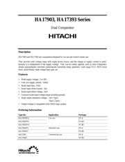 HA17393 datasheet.datasheet_page 1