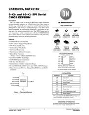 CAT25080HU2E-GT3 数据规格书 1