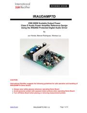 IRAUDAMP7D 数据规格书 1