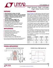 LTC4440AIMS8E-5#PBF 数据规格书 1