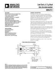 ADXL213AE 数据手册