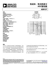 AD8137YR datasheet.datasheet_page 1