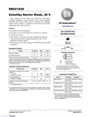 RB521S30T1G 数据规格书 1