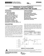 OPA2690 datasheet.datasheet_page 1