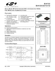 SI4133-BT datasheet.datasheet_page 1