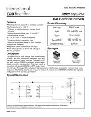 IRS2103SPBF datasheet.datasheet_page 1