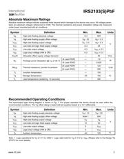 IRS2103SPBF datasheet.datasheet_page 2