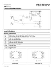 IRS2103SPBF datasheet.datasheet_page 4