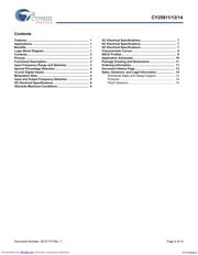 CY25811SXCT datasheet.datasheet_page 2