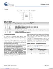 CY25811SXCT datasheet.datasheet_page 3