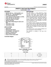 LMH6570MA datasheet.datasheet_page 1