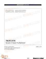 74LVC157APW datasheet.datasheet_page 1