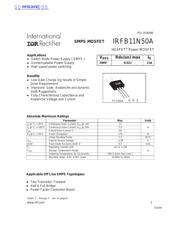 IRFB11N50 datasheet.datasheet_page 1