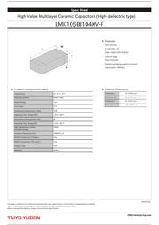 LMK105BJ104KV-F datasheet.datasheet_page 1