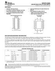 SN74CBTLV3245AZQNR datasheet.datasheet_page 1