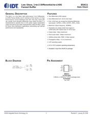 ICS85411AMLFT datasheet.datasheet_page 1