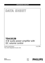 TDA1013B datasheet.datasheet_page 1