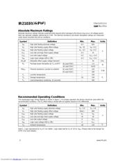 IR2103STRPBF datasheet.datasheet_page 2