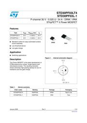 STD30PF03LT4 数据规格书 1