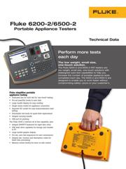 FLUKE 6200-2 UK KIT 数据规格书 1