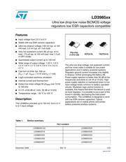 LD3985M25R Datenblatt PDF