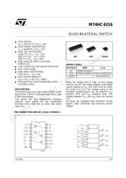 M74HC4316B1R datasheet.datasheet_page 1