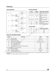 M74HC4316B1R datasheet.datasheet_page 2