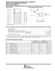 SN74AS573ADWR 数据规格书 2