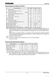 TLP118 datasheet.datasheet_page 2