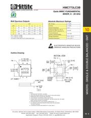 HMC773LC3B datasheet.datasheet_page 4