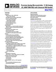 ADUC7023BCPZ62I-R7 数据规格书 1