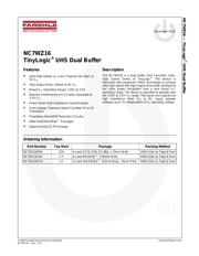 NC7WZ16FHX datasheet.datasheet_page 1