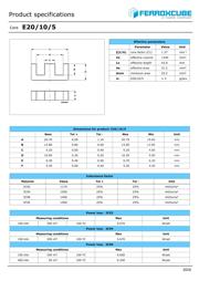 E20/10/5-3C96 datasheet.datasheet_page 1