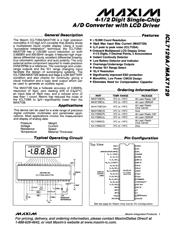 MAX7129CQH+D Datenblatt PDF