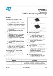 UPSD3354DV-40T6 数据规格书 1