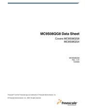 MC9S08QG4CPAE 数据规格书 5