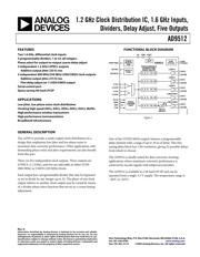 AD9512 datasheet.datasheet_page 1
