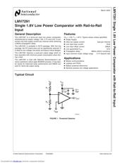 LMV7291MGX datasheet.datasheet_page 1