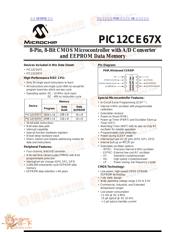 12CE673 datasheet.datasheet_page 1