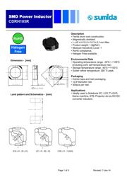 CDRH105RNP-4R7NC datasheet.datasheet_page 1