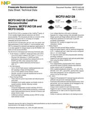 TWR-MCF51AG-KIT 数据规格书 1