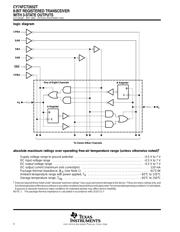 CY74FCT2652T 数据规格书 4