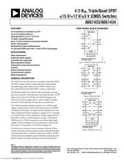 ADG1434YCPZ-REEL7 Datenblatt PDF