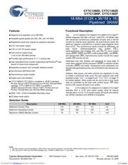 CY7C1380D-167BZCT datasheet.datasheet_page 1