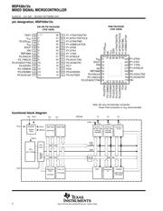 MSP430F123IDWR 数据规格书 2