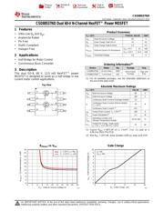 CSD88537ND datasheet.datasheet_page 1