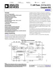 AD9838ACPZ-RL7 数据规格书 1