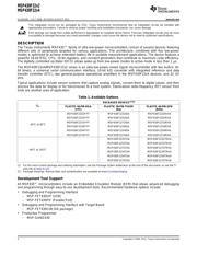 MSP430F2254TRHAT datasheet.datasheet_page 2